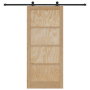 Puerta Corrediza con Juego de Hardware 'ORKDAL'de Madera Sólida de Pino by , Doors for the home - Ref: Foro24-3333488, Price:...