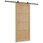 Puerta Corrediza con Juego de Hardware 'ORKDAL'de Madera Sólida de Pino by , Doors for the home - Ref: Foro24-3333488, Price:...