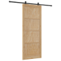 Puerta Corredera con Juego de Hardware 'ORKDAL'Madera Maciza de Pino by , Doors for the home - Ref: Foro24-3333490, Price: 20...