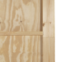 Puerta Corredera con Juego de Hardware 'ORKDAL'Madera Maciza de Pino by , Doors for the home - Ref: Foro24-3333490, Price: 20...