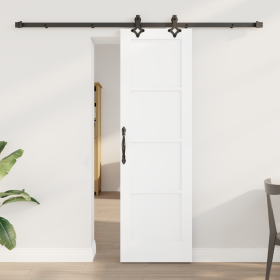 Puerta Deslizante con Juego de Herrajes 'ORKDAL'Madera Sólida de Pino Blanca von , Türen für zu Hause - Ref: Foro24-3333633, ...