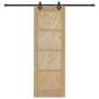 Puerta Deslizante con Juego de Herrajes 'ORKDAL'Madera Sólida de Pino de , Puertas para el hogar - Ref: Foro24-3333636, Preci...