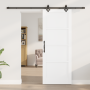 Puerta deslizante con juego de herrajes 'ORKDAL'blanca de madera sólida de pino von , Türen für zu Hause - Ref: Foro24-333363...