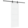 Puerta Deslizante con Juego de Herrajes 'ORKDAL'Madera Sólida Blanca de Pino by , Doors for the home - Ref: Foro24-3333641, P...