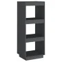 Gray pine wood shelf/space divider 40x35x103 cm by vidaXL, Bookcases and shelves - Ref: Foro24-810846, Price: 42,37 €, Discou...
