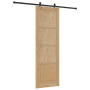 Puerta Deslizante con Hardware 'ORKDAL'de Madera Sólida de Pino, Puerta Interior 'ORKDAL'78x232x4 cm de Madera Sólida de Pino...