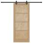 Puerta Deslizante con Juego de Herrajes 'ORKDAL'Madera Maciza de Pino von , Türen für zu Hause - Ref: Foro24-3333644, Preis: ...