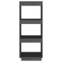 Gray pine wood shelf/space divider 40x35x103 cm by vidaXL, Bookcases and shelves - Ref: Foro24-810846, Price: 42,37 €, Discou...