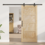 Puerta Deslizante ORKDAL de Madera Sólida de Pino von , Türen für zu Hause - Ref: Foro24-3333650, Preis: 196,03 €, Rabatt: %