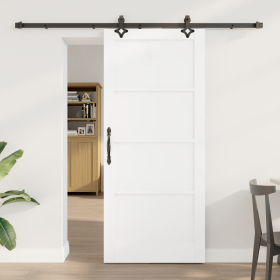 Puerta Deslizante con Juego de Herrajes