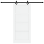 Puerta Deslizante con Juego de Herrajes 'ORKDAL'Madera Sólida Blanca by , Doors for the home - Ref: Foro24-3333651, Price: 22...