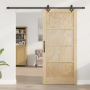 Puerta Corredera con Juego de Herrajes 'ORKDAL'de Madera Maciza de Pino, Puerta Interior von , Türen für zu Hause - Ref: Foro...