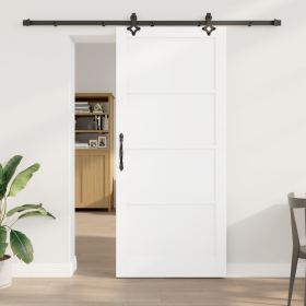 Puerta Deslizante con Juego de Accesorios 'ORKDAL'Blanca Madera Maciza de Pino von , Türen für zu Hause - Ref: Foro24-3333657...
