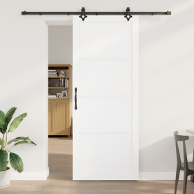 Puerta Deslizante 'ORKDAL'Blanca de MDF