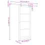 Puerta Deslizante 'ORKDAL'Blanca de MDF | Foro24.es | Tu tienda online para hogar, jardín y más Foro24.es