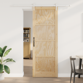 Puerta Deslizante con Juego de Accesorios 83x232