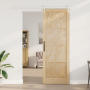 Puerta Deslizante con Juego de Accesorios 83x232 cm Madera Maciza de Pino | Foro24.es | Tu tienda online para hogar, jardín y más Foro24.es