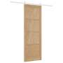 Puerta Deslizante con Juego de Accesorios 83x232 cm Madera Maciza de Pino | Foro24.es | Tu tienda online para hogar, jardín y más Foro24.es