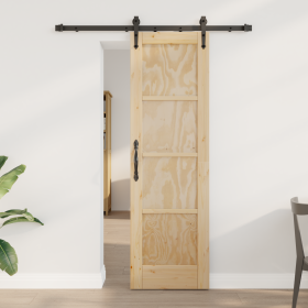 Puerta corrediza con herrajes 'ORKDAL'de Madera
