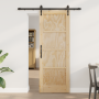 Puerta Deslizante con Juego de Herrajes 'ORKDAL'de Madera Sólida de Pino | Foro24.es | Tu tienda online para hogar, jardín y más Foro24.es