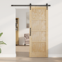 Puerta Deslizante con Juego de Herrajes 'ORKDAL'de Madera Sólida de Pino | Foro24.es | Tu tienda online para hogar, jardín y más Foro24.es