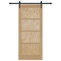 Puerta Corredera con Juego de Herramientas 'ORKDAL'Madera Sólida de Pino | Foro24.es | Tu tienda online para hogar, jardín y más Foro24.es