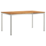Conjunto de comedor de jardín de 7 piezas de madera sólida de acacia by , Garden tables - Ref: Foro24-3334816, Price: 717,76 ...