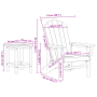 Conjunto de Jardín de 3 Piezas Gris Claro HDPE | Foro24.es | Tu tienda online para hogar, jardín y más Foro24.es
