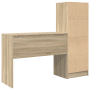 Escritorio con almacenamiento sonoma oak madera elaborada | Foro24.es | Tu tienda online para hogar, jardín y más Foro24.es