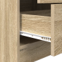 Escritorio con almacenamiento sonoma oak madera elaborada | Foro24.es | Tu tienda online para hogar, jardín y más Foro24.es