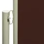 Toldo lateral retráctil de jardín marrón 180x600 cm de vidaXL, Sombrillas - Ref: Foro24-317969, Precio: 101,72 €, Descuento: %