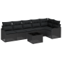 Juego de sofá de jardín de 7 piezas con cojines beige de ratán sintético by , Outdoor sofas - Ref: Foro24-3345733, Price: 463...