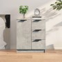 Betongraues Sperrholz-Sideboard 60x30x70 cm von vidaXL, Sideboards - Ref: Foro24-811083, Preis: 66,48 €, Rabatt: %