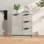 Concrete gray plywood sideboard 60x30x70 cm by vidaXL, Sideboards - Ref: Foro24-811083, Price: 66,48 €, Discount: %
