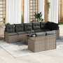 Juego de Sofá de Jardín de 8 Piezas con Cojines de Ratán Poliratán Negro von , Outdoor-Sofas - Ref: Foro24-3345759, Preis: 60...