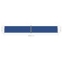 Toldo lateral retráctil azul 140x1000 cm de vidaXL, Sombrillas - Ref: Foro24-318028, Precio: 112,24 €, Descuento: %