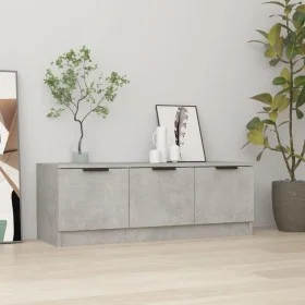 Mueble de TV madera contrachapada gris hormigón 102x35x36,5 cm de vidaXL, Muebles TV - Ref: Foro24-811362, Precio: 70,47 €, D...