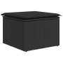 Juego de Sofá de Jardín de 6 Piezas con Cojines Negro Ratán Poliester by , Outdoor sofas - Ref: Foro24-3345813, Price: 354,51...
