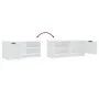 TV-Ständer Sperrholz weiß 80x35x36,5 cm von vidaXL, TV-Möbel - Ref: Foro24-811466, Preis: 56,72 €, Rabatt: %