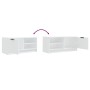 TV-Ständer Sperrholz weiß 80x35x36,5 cm von vidaXL, TV-Möbel - Ref: Foro24-811466, Preis: 57,62 €, Rabatt: %