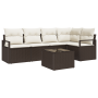 Juego de Sofá de Jardín de 5 Piezas con Cojines Ratán Polipropileno Gris by , Outdoor sofas - Ref: Foro24-3346388, Price: 389...