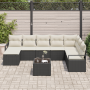 Juego de Sofá de Jardín de 8 Piezas con Cojines en Ratán Poliéster Marrón von , Outdoor-Sofas - Ref: Foro24-3346507, Preis: 4...