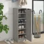 Mueble zapatero madera contrachapada gris hormigón 30x35x100 cm by vidaXL, Closets and storage - Ref: Foro24-811434, Price: 6...