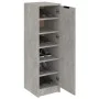 Mueble zapatero madera contrachapada gris hormigón 30x35x100 cm by vidaXL, Closets and storage - Ref: Foro24-811434, Price: 6...