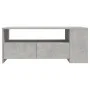 Concrete gray engineered wood coffee table 102x55x42 cm by vidaXL, Coffee table - Ref: Foro24-810921, Price: 87,23 €, Discoun...