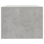Concrete gray engineered wood coffee table 102x55x42 cm by vidaXL, Coffee table - Ref: Foro24-810921, Price: 90,21 €, Discoun...