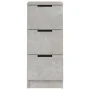 Sideboard 2 Stück betongraues Sperrholz 30x30x70 cm von vidaXL, Sideboards - Ref: Foro24-811160, Preis: 73,75 €, Rabatt: %
