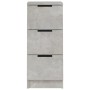 Sideboard 2 Stück betongraues Sperrholz 30x30x70 cm von vidaXL, Sideboards - Ref: Foro24-811160, Preis: 74,55 €, Rabatt: %