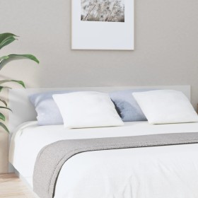 White plywood bed headboard 200x1.5x80 cm by vidaXL, Headboards and footboards - Ref: Foro24-811043, Price: 61,35 €, Discount: %