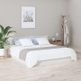 Bettkopfteil aus weißem Sperrholz, 200 x 1,5 x 80 cm von vidaXL, Kopf- und Fußteile - Ref: Foro24-811043, Preis: 61,35 €, Rab...